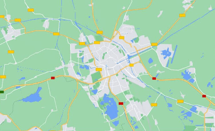 Wegbeschreibung Google Maps zu A-Z-Metall Meitingen